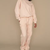 Signature Cozy Crewneck - Ballet Pink