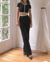 Meredith Pointelle Pants