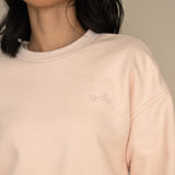 Signature Cozy Crewneck - Ballet Pink