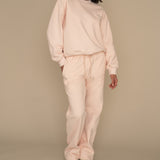 Signature Cozy Straight Leg Sweatpant - Ballet Pink