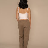 Signature Cozy Straight Leg Sweatpant - Latte