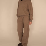 Signature Cozy Straight Leg Sweatpant - Latte