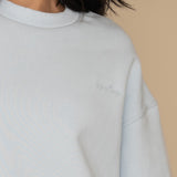 Signature Cozy Crewneck - Powder Blue