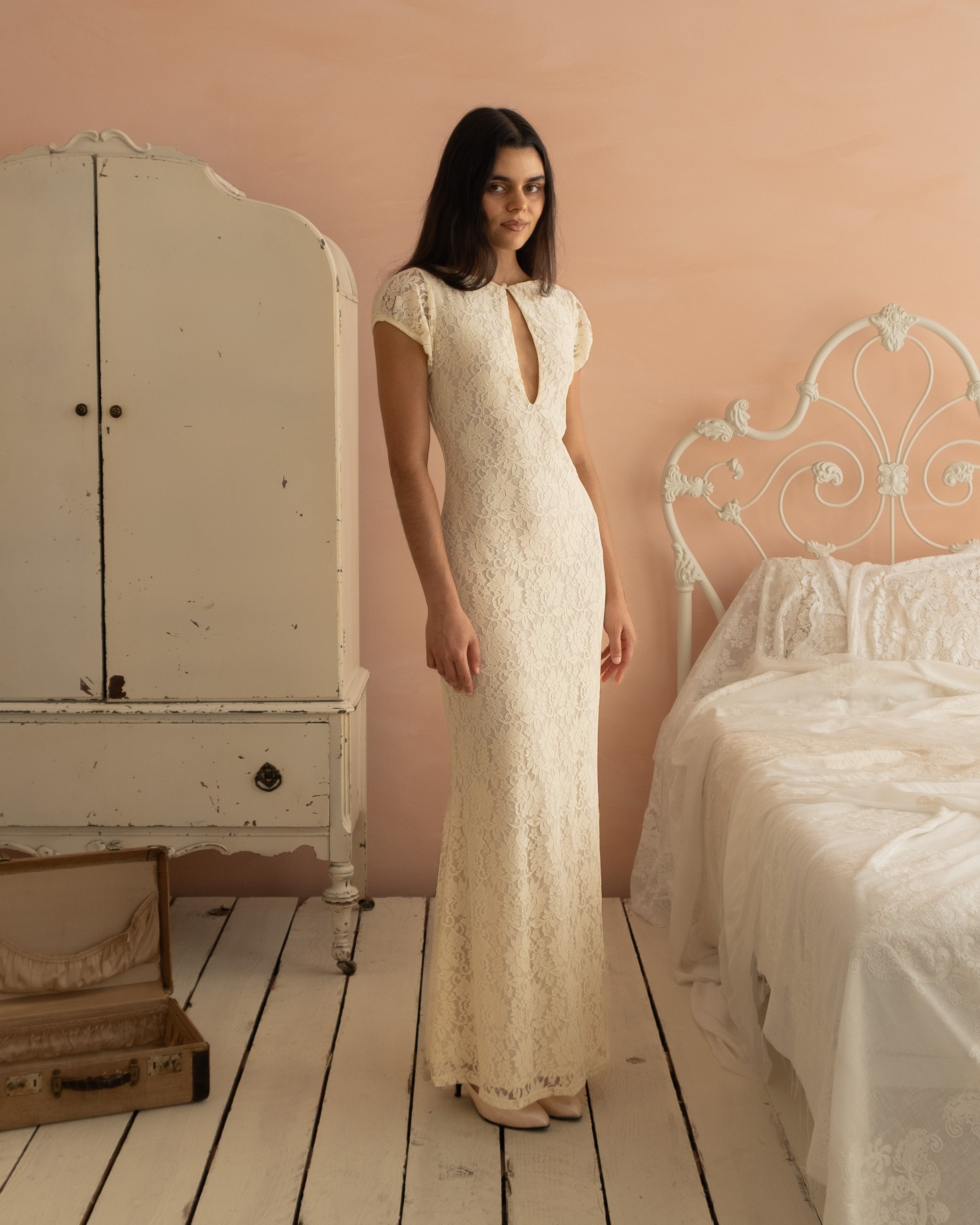 adeline lace maxi dress Adeline maxi dress – Amy Atelier main image 1