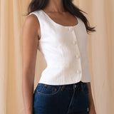 Emory Linen Top