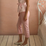 Pink Riviera Capri Pants
