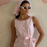 Pink Riviera Scarf