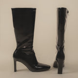 90s Supermodel Boots - Vintage Black