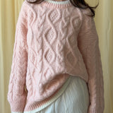 Valentine Cable Knit Sweater