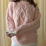 Valentine Cable Knit Sweater