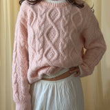 Valentine Cable Knit Sweater